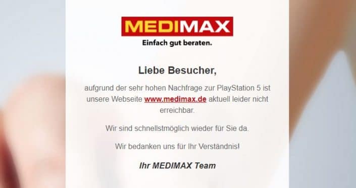 PS5 kaufen: Medimax scheint die letzte Hoffnung zu sein – Update