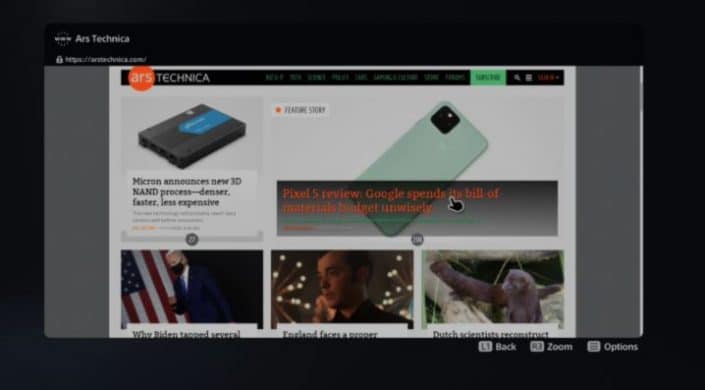 PS5: Versteckter Web-Browser mit Klickorgien PS5: Versteckter Web-Browser mit Klickorgien