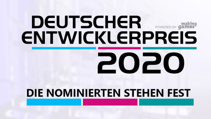 Deutscher Entwicklerpreis 2020: Die Nominierten in der Übersicht Deutscher Entwicklerpreis 2020: Die Nominierten in der Übersicht