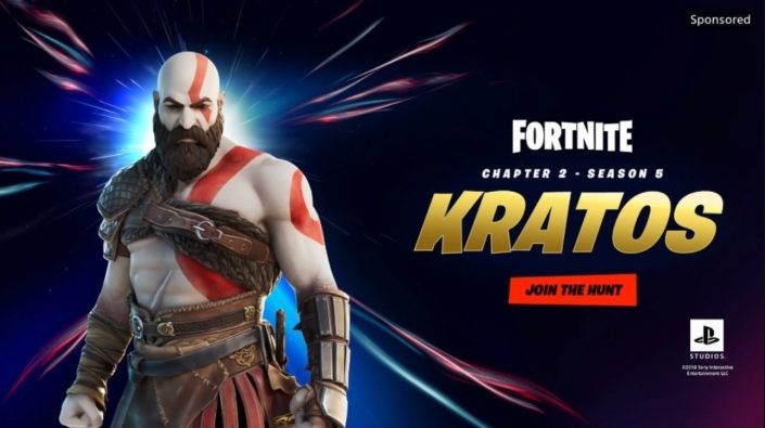 Fortnite: Kratos-Skin steht ab sofort bereit und zeigt sich im Trailer