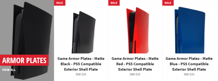 PS5 Faceplates: Anbieter verkauft Custom-Seitenteile und fühlt sich sicher