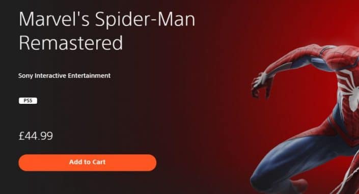 Marvel’s Spider-Man Remastered: Standalone-Version für PS5 im PSN – Update Marvel’s Spider-Man Remastered: Standalone-Version für PS5 im PSN – Update