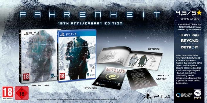 Fahrenheit: Release-Termin der 15th Anniversary Edition enthüllt