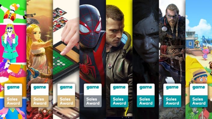 Game Sales Awards Dezember 2020: Cyberpunk 2077, Last of Us Part 2 und mehr ausgezeichnet