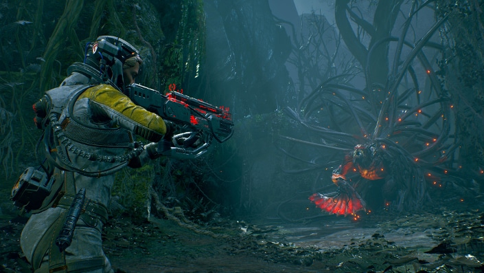 Returnal: Adrenalin-Funktion vorgestellt – Nachladen im Stil von Gears of War Returnal: Adrenalin-Funktion vorgestellt – Nachladen im Stil von Gears of War