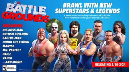 WWE 2K Battlegrounds: Mr. McMahon, Paige und Ricky Steamboat kommen – Neues Roster-Update