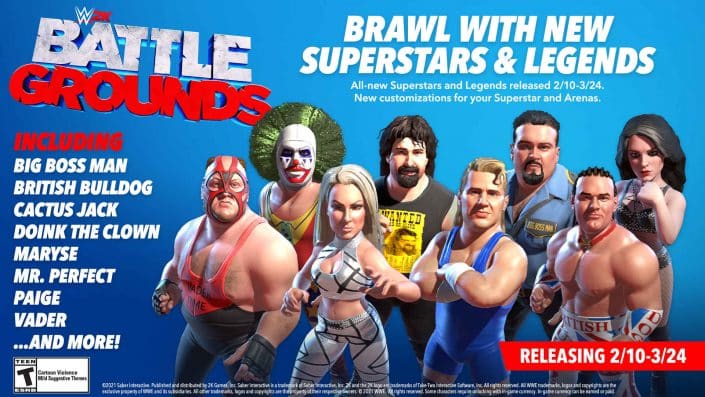 WWE 2K Battlegrounds: Mr. McMahon, Paige und Ricky Steamboat kommen – Neues Roster-Update WWE 2K Battlegrounds: Mr. McMahon, Paige und Ricky Steamboat kommen – Neues Roster-Update