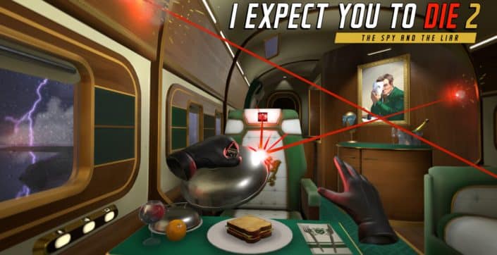 I Expect You To Die 2: Mit frischen Gameplay-Szenen für PSVR angekündigt I Expect You To Die 2: Mit frischen Gameplay-Szenen für PSVR angekündigt