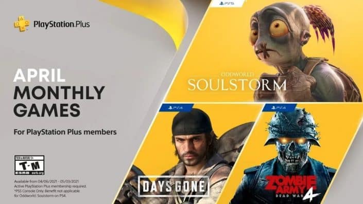 PS Plus April 2021: Spiele für PS5 und PS4 zum Download bereit