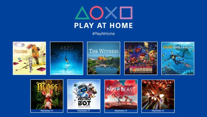 Play at Home: Neun PS4- und PSVR-Spiele ab heute zum Gratis-Download