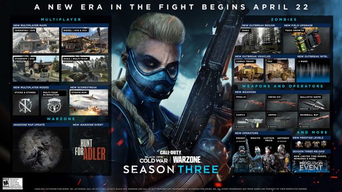 CoD Black Ops Cold War & Warzone: Season 3 enthüllt – Operator, Waffen, Maps und mehr CoD Black Ops Cold War & Warzone: Season 3 enthüllt – Operator, Waffen, Maps und mehr
