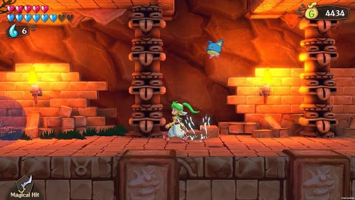 Wonder Boy: Asha in Monster World hat einen PS4-Termin Wonder Boy: Asha in Monster World hat einen PS4-Termin