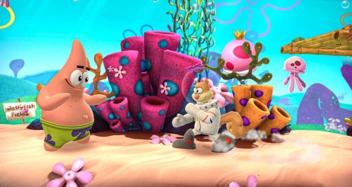 Nickelodeon All-Star Brawl: SpongeBob und Patrick im Gameplay-Video