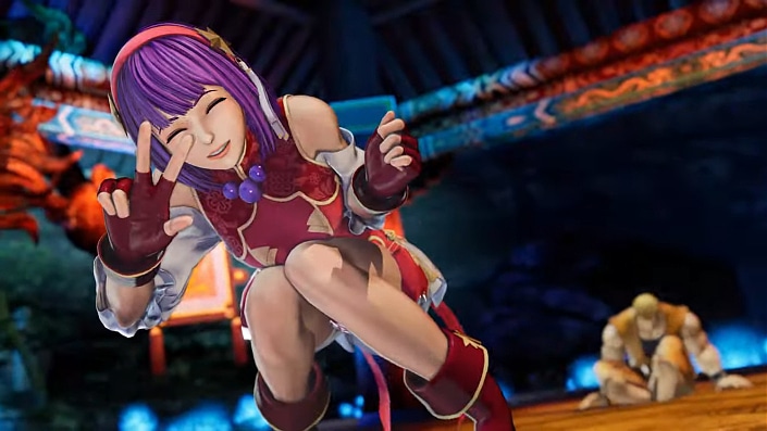 The King of Fighters XV: Athena Asamiya teilt in neuem Trailer aus