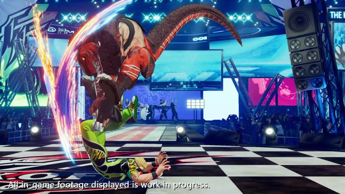 The King of Fighters XV: Neuer Charakter-Trailer zu King of Dinosaurs