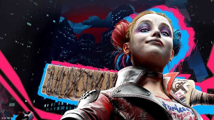 Suicide Squad – Kill The Justice League: Artwork und Screenshot zeigen die 4 Superschurken