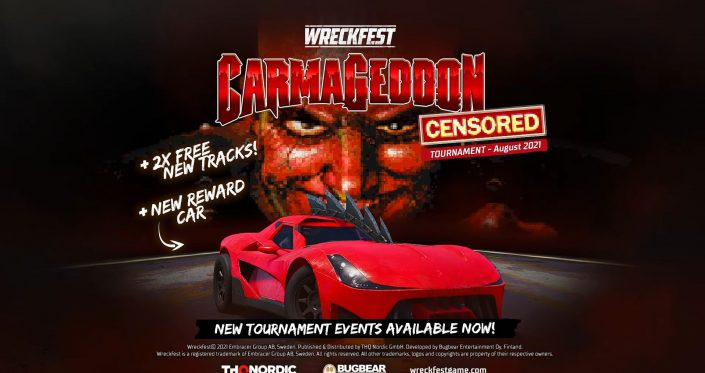 Wreckfest: Crossover mit Carmageddon führt neue Inhalte ein