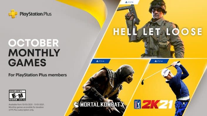 PS Plus Oktober 2021: Spiele ab sofort zum Download bereit PS Plus Oktober 2021: Spiele ab sofort zum Download bereit
