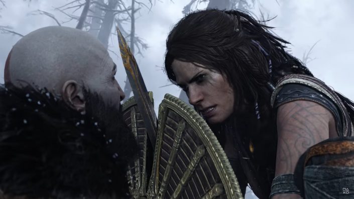 God of War Ragnarök: Entwickler verteidigen die Darstellung von Angrboda God of War Ragnarök: Entwickler verteidigen die Darstellung von Angrboda