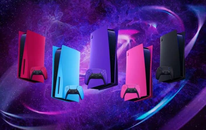 PS5: Cover in Starlight Blue, Galactic Purple und Nova Pink erscheinen in Kürze