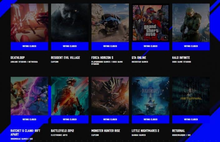 The Game Awards 2021: Online-Voting beendet – Sieger steht fest