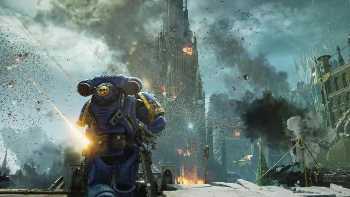 Warhammer 40.000 Space Marine 2: Trailer liefert erstes Gameplay aus dem Sci-Fi-Shooter