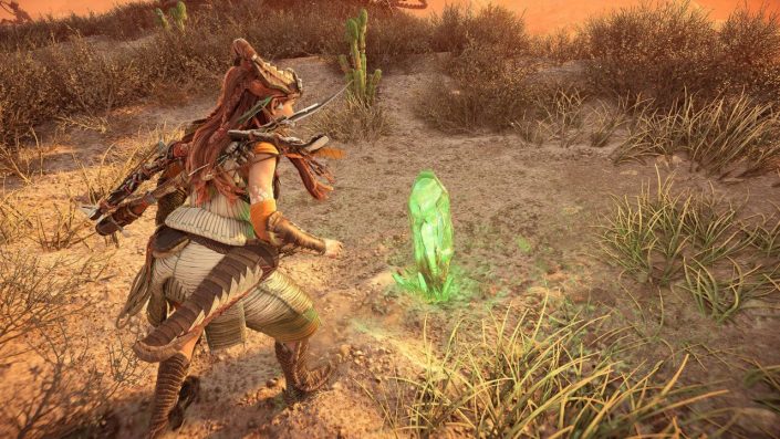 Horizon Forbidden West: Gegenstände einsammeln jetzt ohne Animation möglich