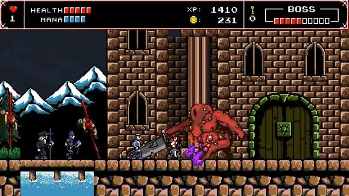 Infernax: Retro-Splatterfest für PS4 & PS5 veröffentlicht – Der Trailer zum Launch