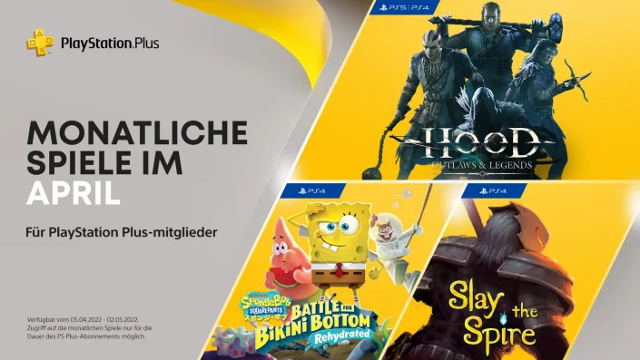 PS Plus April 2022: Spongebob-Spiel kann schon jetzt heruntergeladen werden