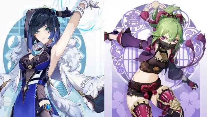 Genshin Impact: Neue Charaktere Yelan und Kuki Shinobu vorgestellt