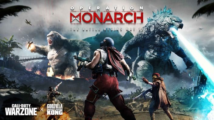 Call of Duty Warzone: Operation Monarch starts today - King Kong and Godzilla in the trailer