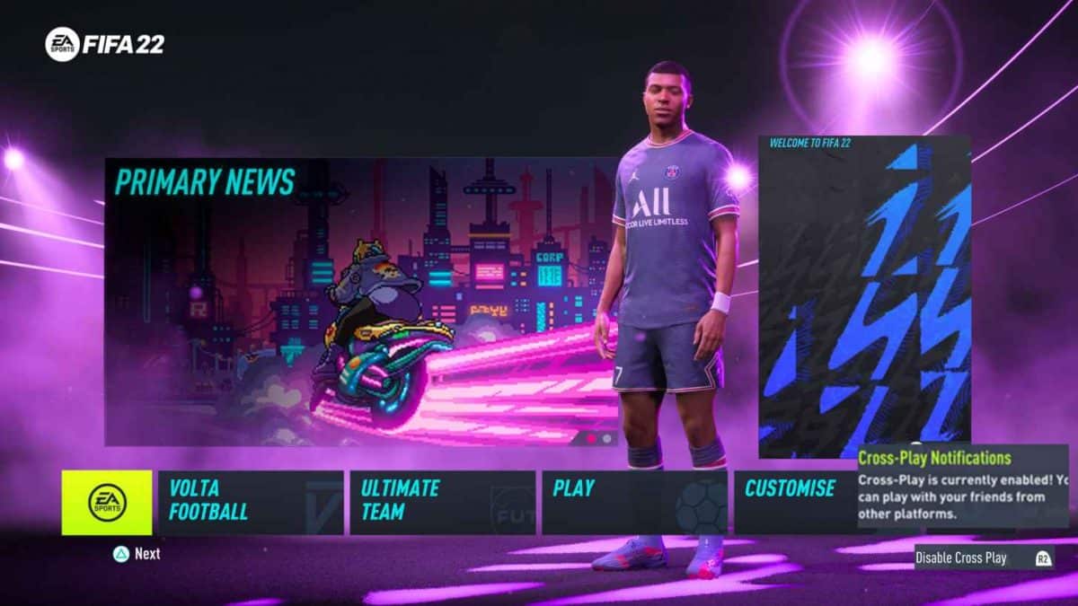 FIFA 22: Title Update 10 führt Crossplay-Testfunktion ein und behebt ein paar Fehler