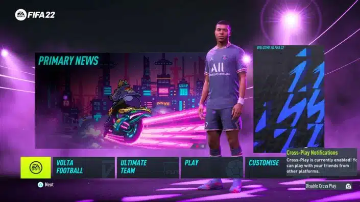 FIFA 22: Title Update 10 führt Crossplay-Testfunktion ein und behebt ein paar Fehler
