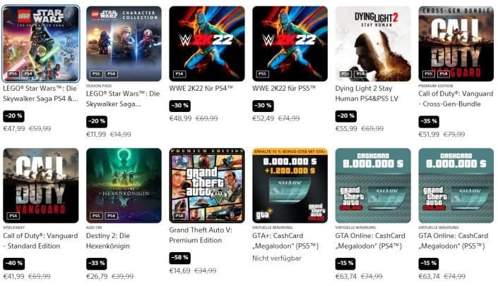 Days of Play 2022: PS Store-Sale mit PS4- und PS5-Angeboten