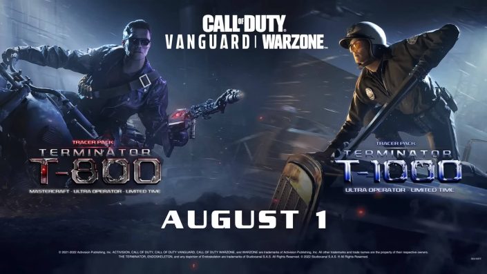 Call of Duty Vanguard & Warzone: Judgment Day Bundle führt T-800 und T-1000 ein