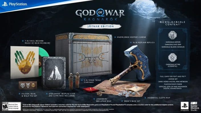 God of War Ragnarök: Collector’s Edition vorbestellbar und Preise bestätigt – Update