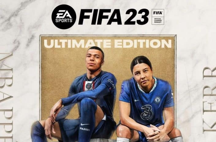FIFA 23: Cover der Ultimate Edition zeigt Sam Kerr und Kylian Mbappe