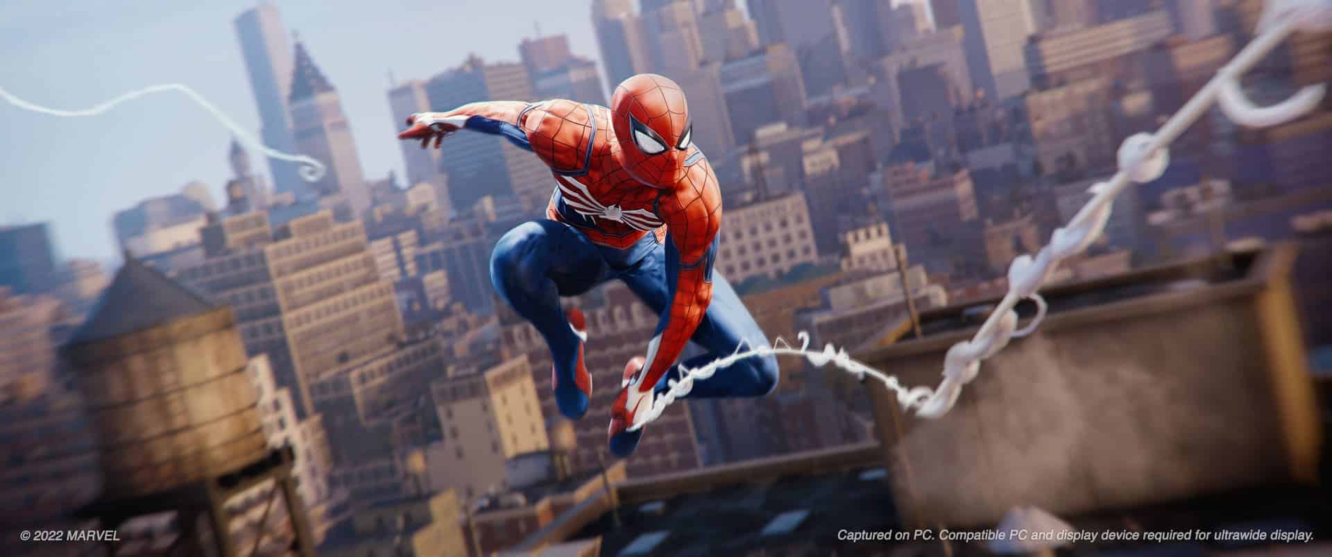 Marvel’s Spider-Man Remastered PC Test Ultra-Breit-Monitor