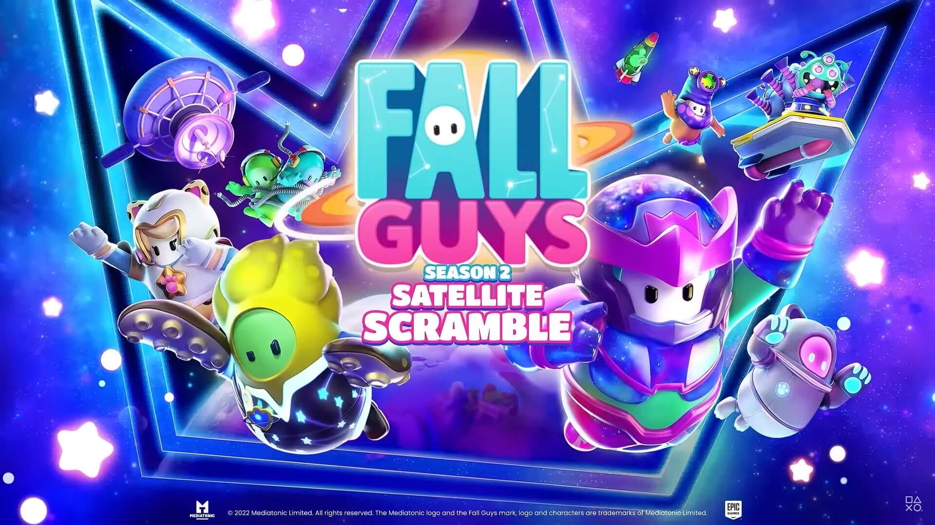 Fall Guys Season 2 führt ins Weltall Trailer & Space Launch