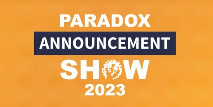 Paradox Interactive: Ankündigungsshow für kommende Woche bestätigt