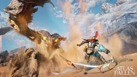 Atlas Fallen: Neuer Trailer schickt euch in den Sand