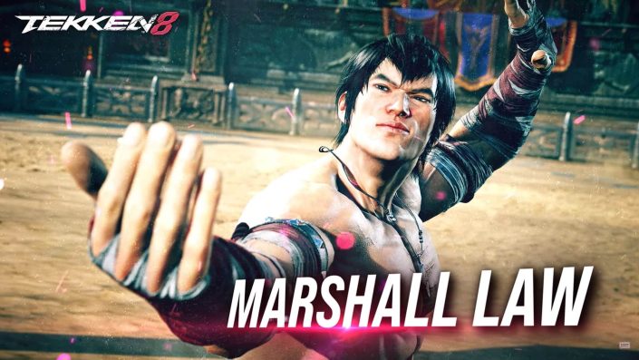 Tekken 8: Marshall Laws kämpferische Fähigkeiten im Gameplay Trailer