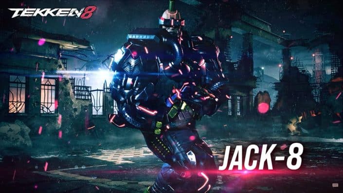 Tekken 8: Der Kampfroboter Jack-8 macht sich bereit