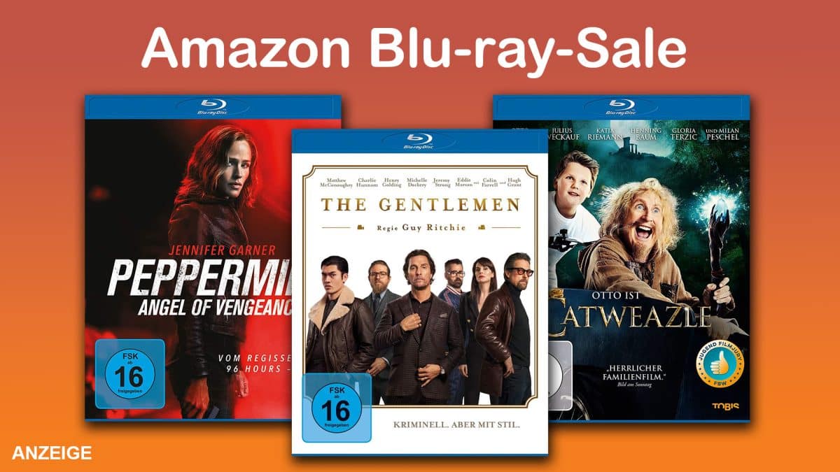 Amazon-Sale: Sechs Blu-rays für 30 Euro – 500 Filme zur Auswahl
