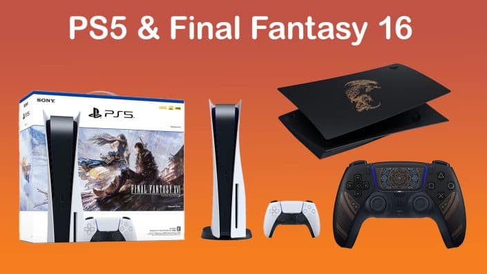 Final Fantasy XVI: PS5-Bundle, limitierter DualSense und PS5-Cover vorgestellt