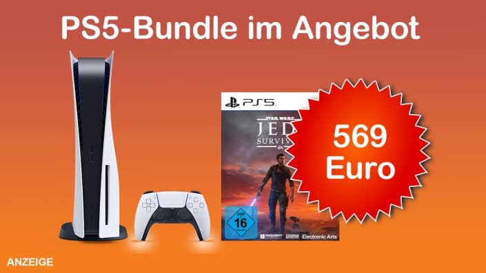 PS5: Bundle mit Jedi Survivor preisreduziert und SSDs im Angebot
