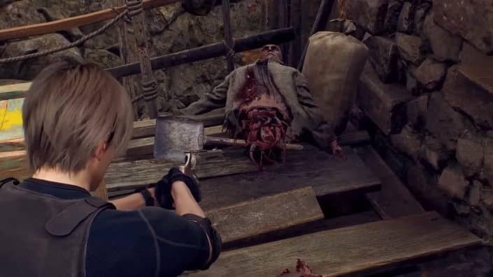 Resident Evil 4 Remake Gore