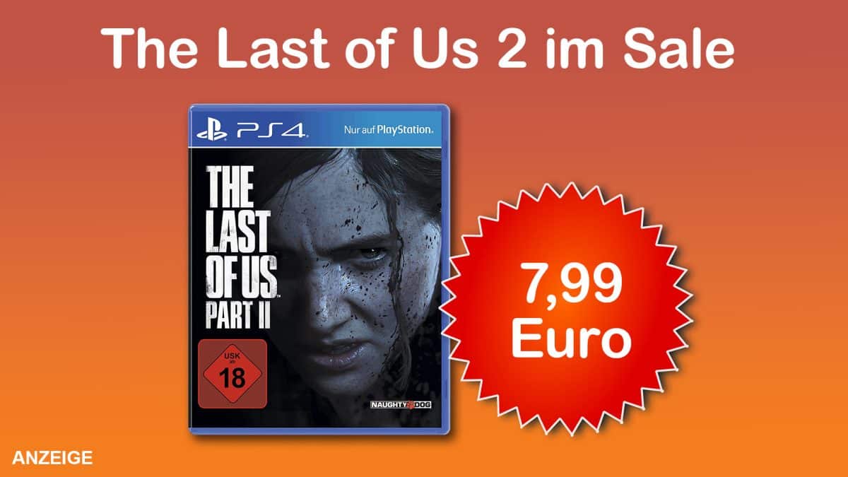 The Last of Us 2: Disk-Version für 7,99 Euro im Angebot