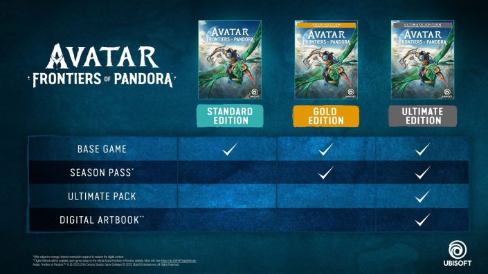 Avatar – Frontiers of Pandora: Inhalte der 4 Editionen – Season Pass bestätigt
