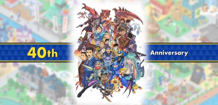 Capcom: Zum 40. Jubiläum – Webseite lässt euch Retro-Games spielen und mehr
